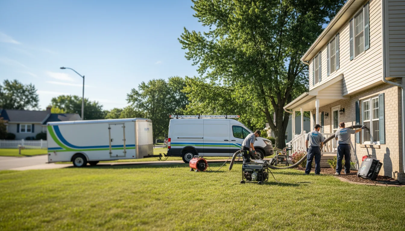 Flooded Basement Restoration And Cleanup With Repair in Winchendon, MA near me